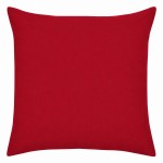�lys�e red pillowcase 63 x 63 cm 100% cotton percale