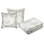 Gally Natural Quilt with 2 Matching Pillowcases  Stof
