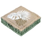 Cambodia natural floor cushion 45 x 45 x 10 cm