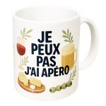 I Cant, Ive Got Apro  Ceramic Mug 35 cl