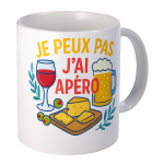 I Cant, Ive Got Apro  Ceramic Mug 35 cl