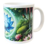 Ceramic Mug  Lotus Vishuddha