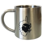 Stainless Steel Double-Wall Mug  Corsica Design