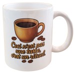 Ceramic Mug This is not a cup, its a ritual  350 ml