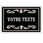 Customizable Metal Door Sign