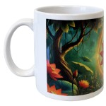 Ceramic Mug  Lotus Muladhara