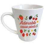 Conical mug Adorable casse-pieds 320 ml