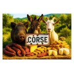 Metal Sign Corsica  Local Products