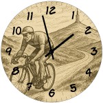 Wall Clock Cyclist Mont Ventoux Ascent CBKration