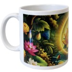 Ceramic Mug  Lotus Manipura