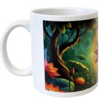 Ceramic Mug  Lotus Svadhisthana