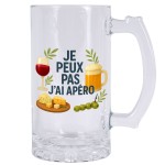 Beer Mug I Cant, Ive Got Apro