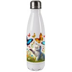 Insulated bottle kitten and butterflies  CBKration