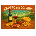 Cutting Board Friends Apro  28.5 x 20 cm