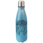 Luna Blue Glitter Insulated Bottle