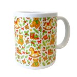 Christmas toys mug