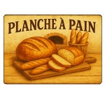 Cutting Board Bread Board  28.5 x 20 cm
