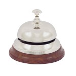 Counter Bell with Silver Finish