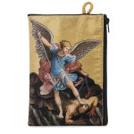 Saint Michael Archangel zipped coin purse 14.5 cm