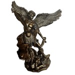 Saint Michael Archangel defeating the demon
