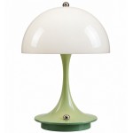 Lightmeup Touch Mushroom Table Lamp, Pastel Green and Cream