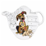 KIUB dog tea bag holder melamine