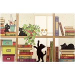 Kittens in the Library Placemat 43 cm