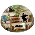 Paperweight Kittens in the Library