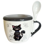 Black Cat Soup Bowl Kook - 650 ml