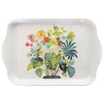 Mini Melamine Tray  Birds and Colorful Plants
