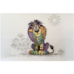 White Lion Placemat 43 cm