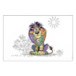 White Lion Placemat 43 cm