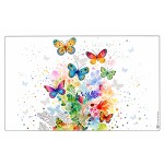 KIUB colourful butterfly placemat 43 x 28 cm