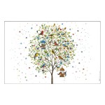 Birds in the Tree Table Mat  43 cm