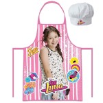 Soy Luna Disney apron and chef hat