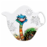 KIUB ostrich tea bag holder melamine