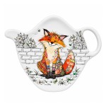 KIUB fox melamine tea bag holder 9.5 cm