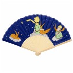 The Little Prince Dark Blue Bamboo Fan 40 x 23 cm � Kiub