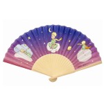 The Little Prince Pink Purple Bamboo Fan 40 x 23 cm � Kiub