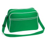 Green retro shoulder bag Bag Base large capacity