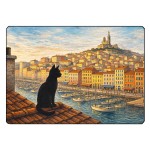 Glass Cutting Board Marseille Cats � CBKr�ation