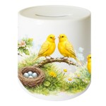 Ceramic Canary Piggy Bank for Children � 9.5 cm