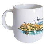 Ajaccio Ceramic Mug 35 cl � French Print � CBKr�ation