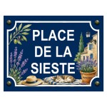 Provence Nap Time Metal Sign � Cbkr�ation Wall Decoration