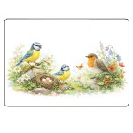 CBkr�ation Glass Cutting Board � Tits Birds Design 28.5 x 20 cm