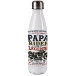 Legendary Biker Dad Insulated Bottle 500ml Motorcycle Gift