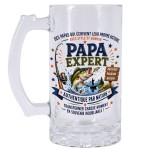 Fishing Dad Beer Mug 480ml Father's Day Gift for Anglers