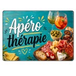 Glass Chopping Board Aperitif Therapy 29 x 20 cm