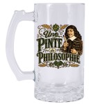Descartes Beer Stein 480ml A Pint of Philosophy Gift Mug