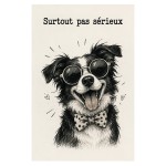 Funny Dog Metal Sign Stay Playful Home Wall Decor